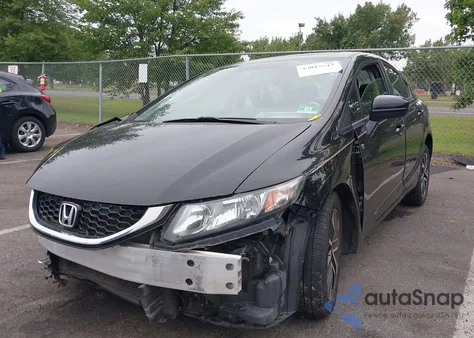 2014 Honda Civic Ex из США, поврежденный, VIN 19XFB2F86EE272368